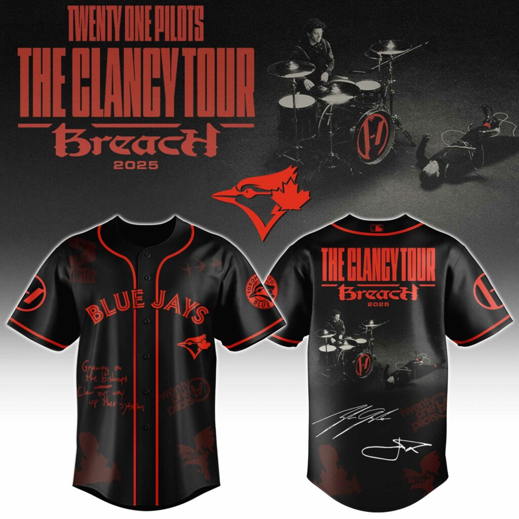 Baseball x Twenty One Pilots The Clancy World Tour Jersey