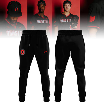 Ohio State Buckeyes Baseball 2026 Limited Custom Jersey – Black