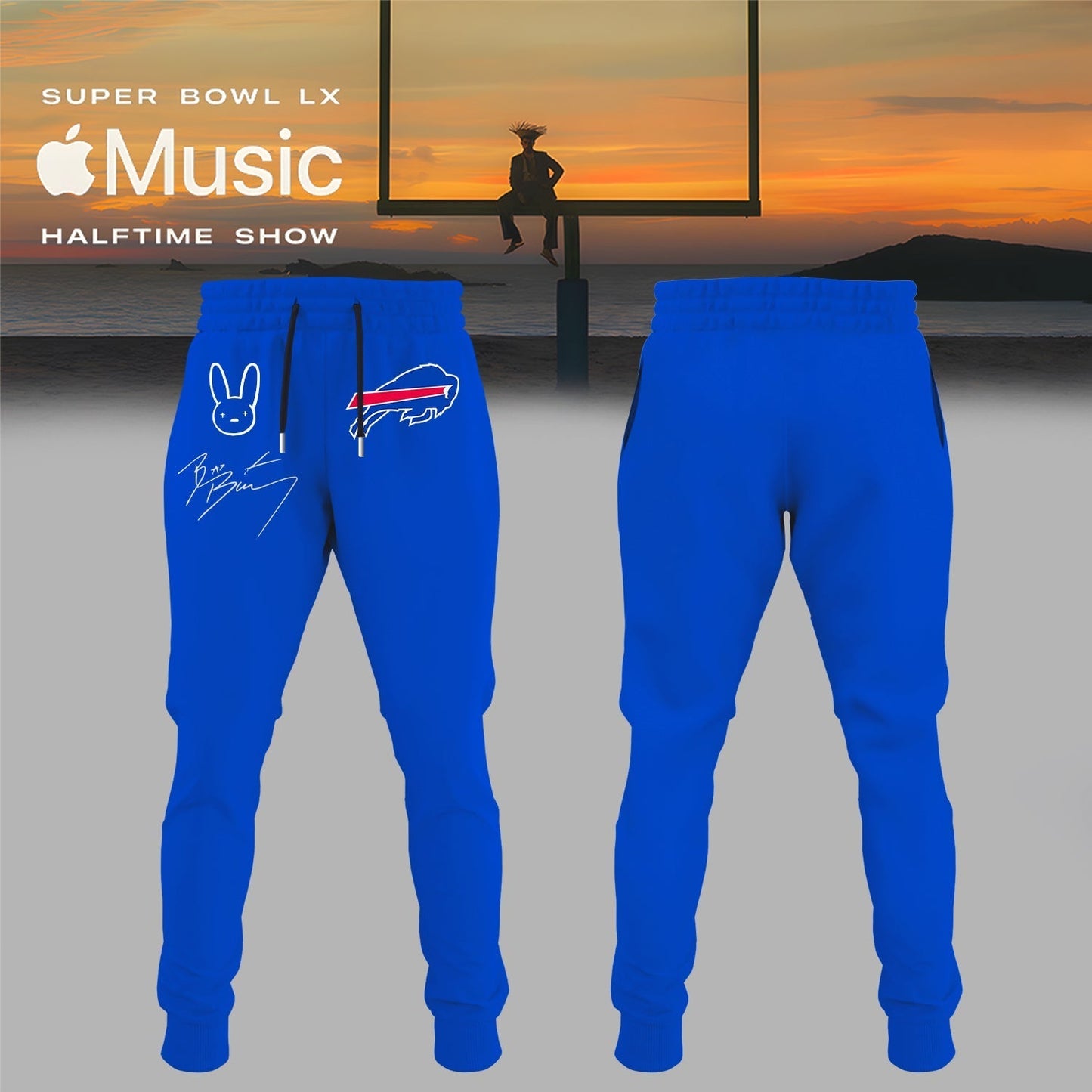 ALL TEAM NFL x Bad Bunny Super Bowl 2026 Combo Hoodie V3