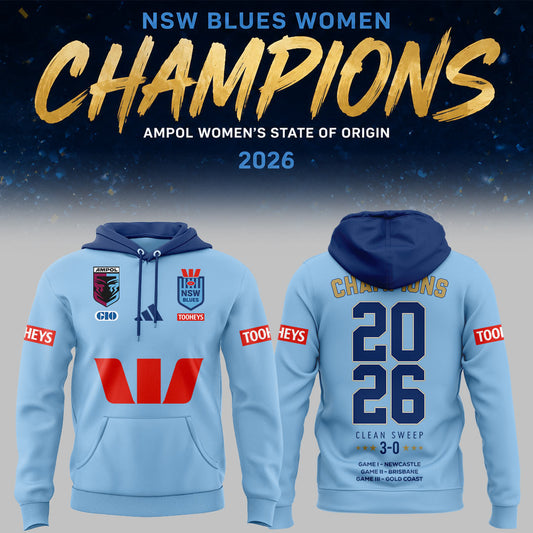 NSW 2026 Ampol Women’s State of Origin Champions 🏆🏉 Hoodie