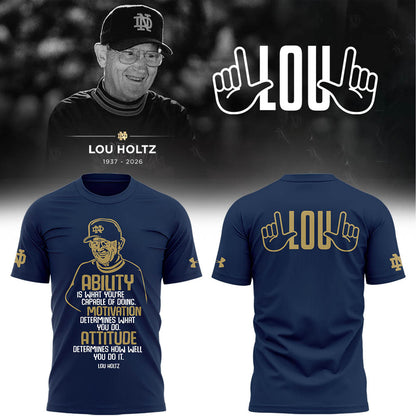 Remembering The Life And Legacy Of Lou Holtz T-Shirt