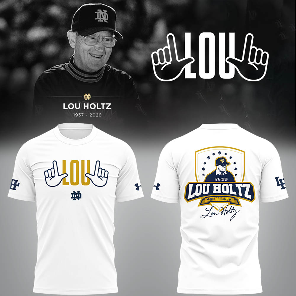 Notre Dame Legacy “ Lou Holtz Tribute Shirt