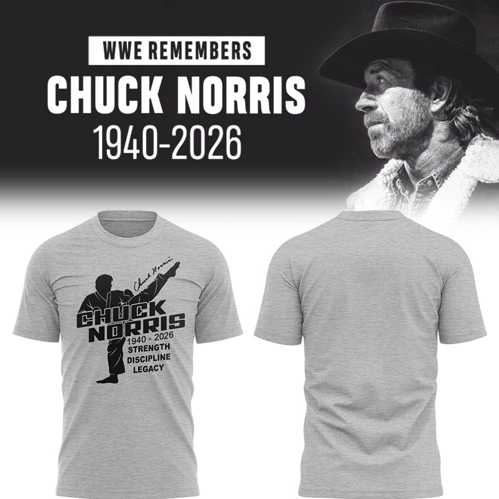 Limited Edition Thank You For The Memories Chuck Norris Shirt