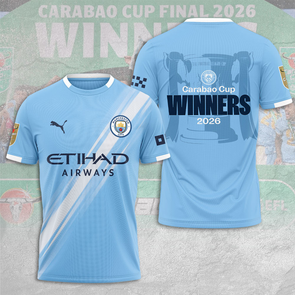 Manchester City Carabao Cup Winner™s 2026 3D Apparel