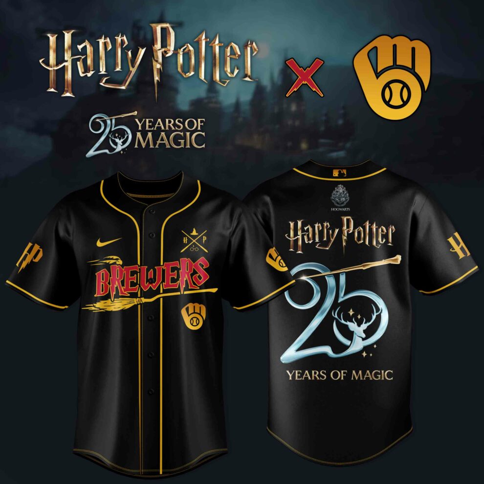 Milwaukee Brewers X Harry Potter “ 25 Years of Magic New Release