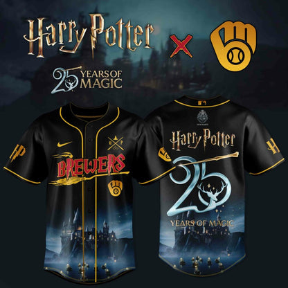 MLB x Harry Potter 25 Years of Magic Baseball Jersey
