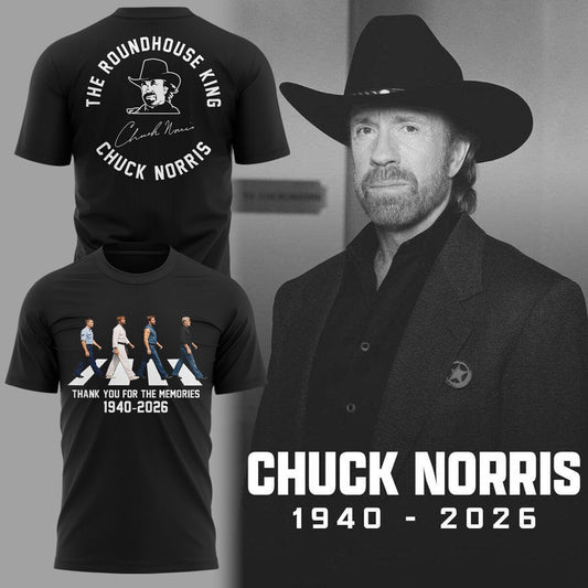 REST IN PEACE ðŸ–¤ðŸ•Šï¸ Chuck Norris TShirt