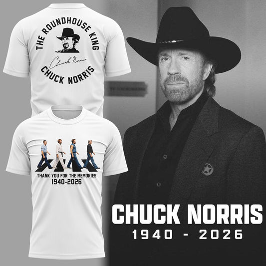 REST IN PEACE ðŸ–¤ðŸ•Šï¸ Chuck Norris TShirt