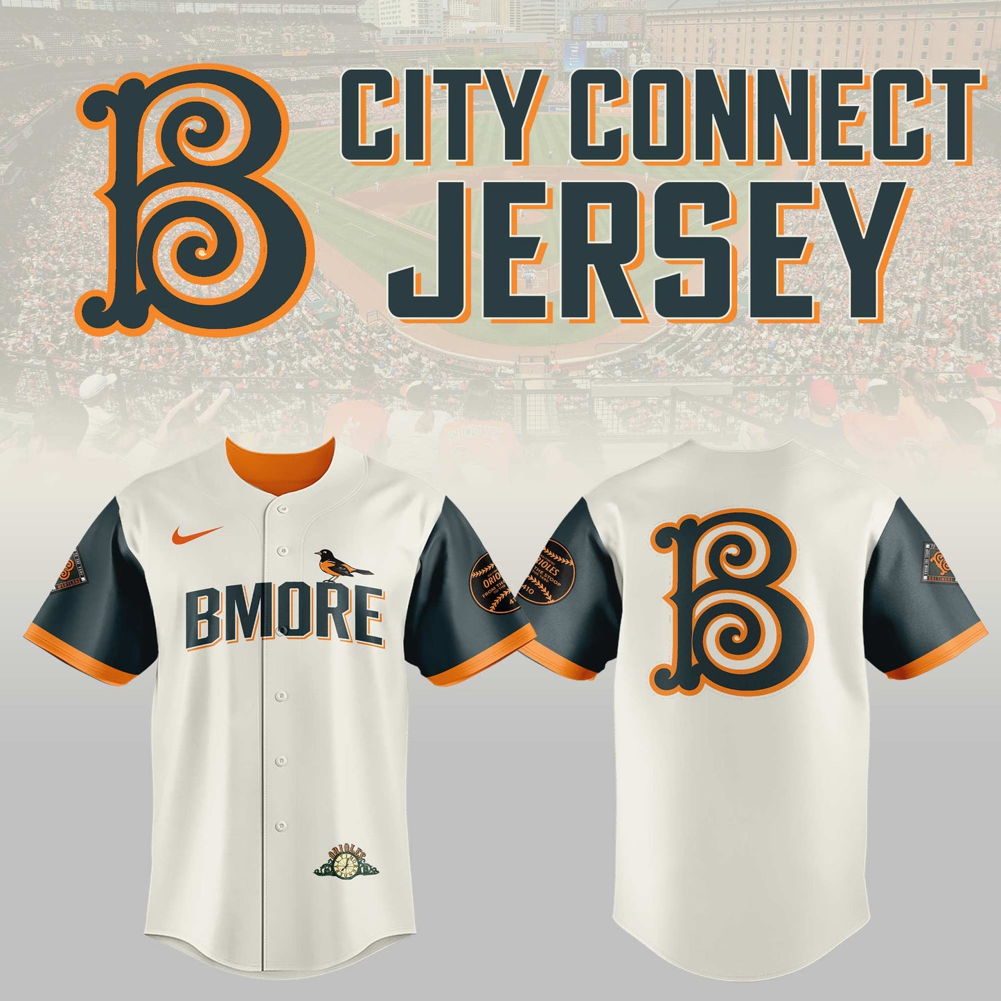 Limited Edition Orioles x City Connect 2026 Jersey