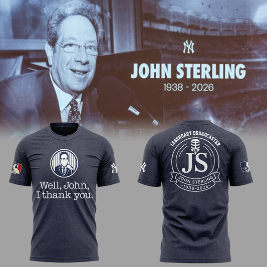 “Remembering John Sterling — The Voice of the Yankees” Shirt