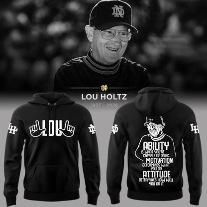 Remembering The Life And Legacy Of Lou Holtz Hoodie