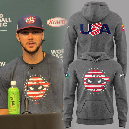 Limited Edition Ninja Usa Baseball Hoodie