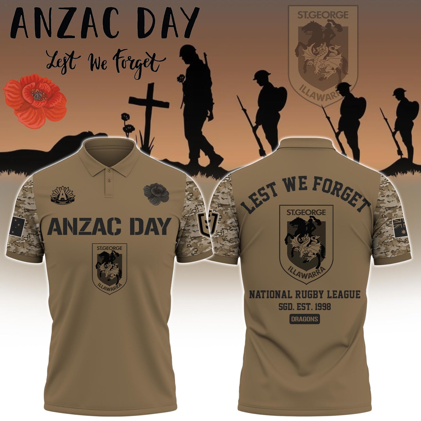 St. George Illawarra Dragons “ Anzac Day Polo