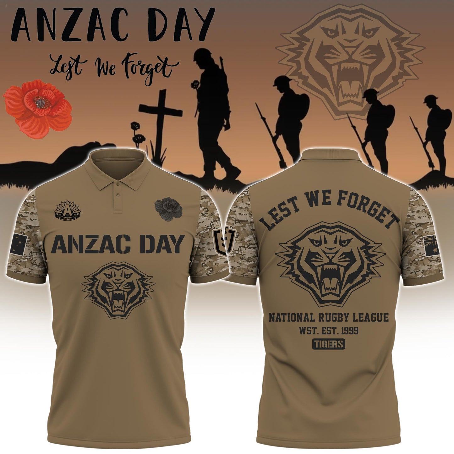 Wests Tigers “ Anzac Day Polo