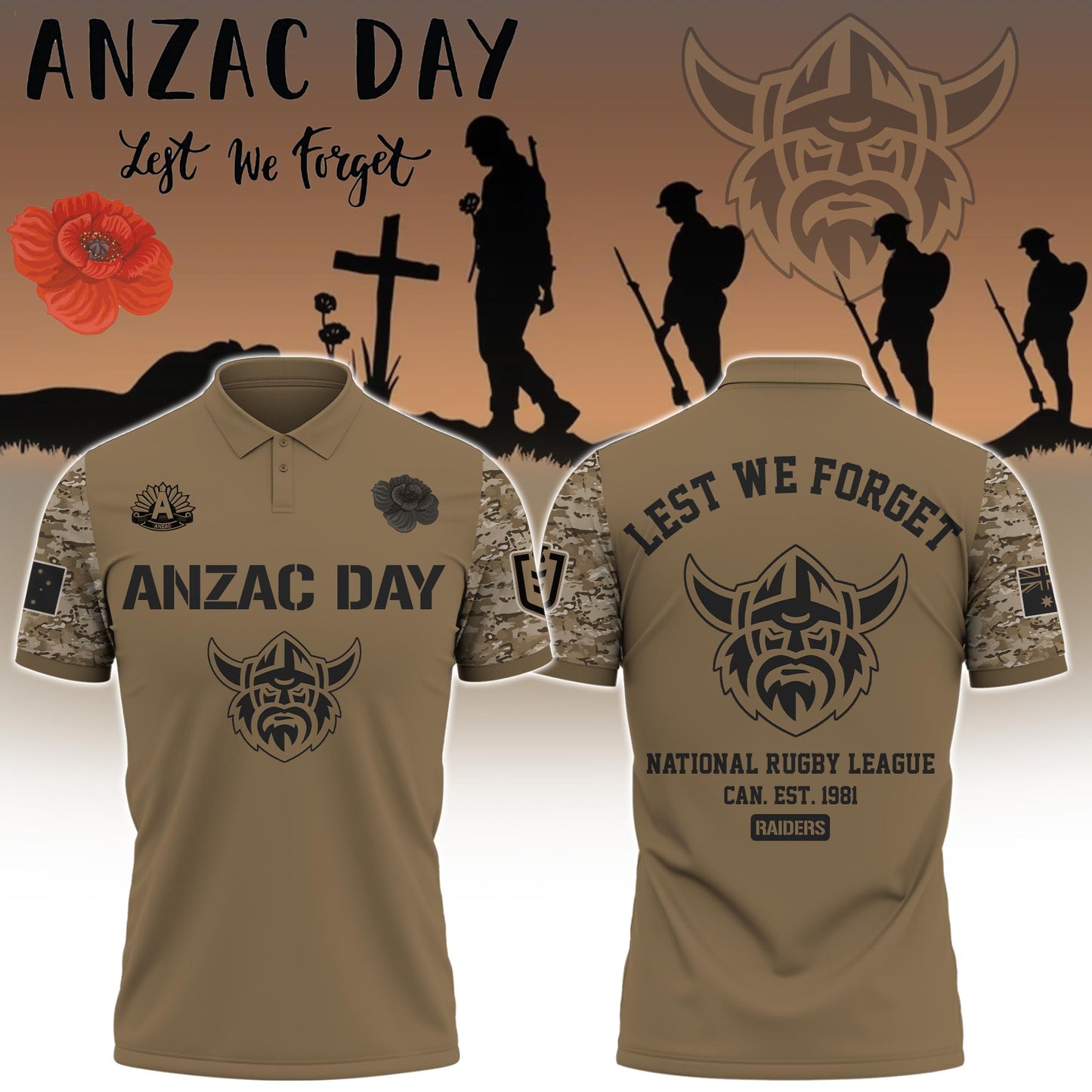 Canberra Raiders “ Anzac Day Polo
