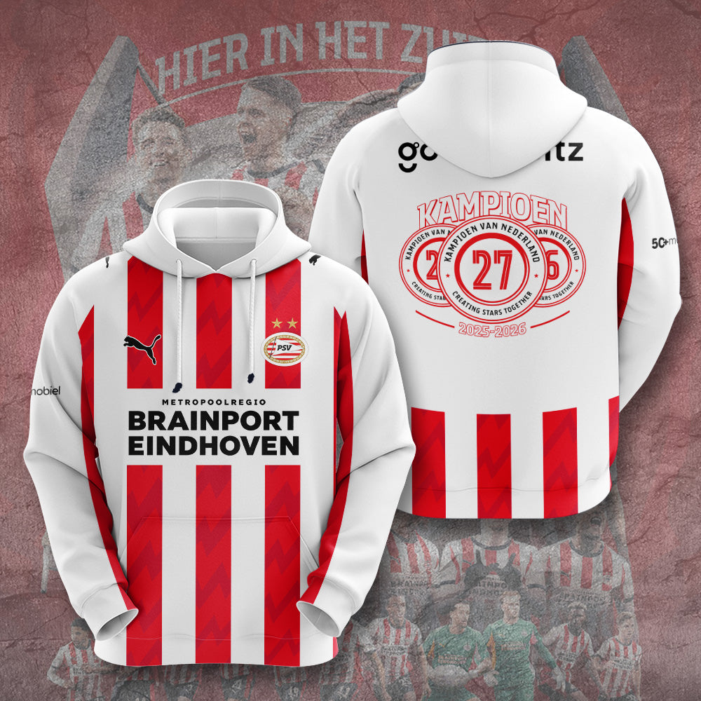 PSV Eindhoven Champions 2026 Hoodie