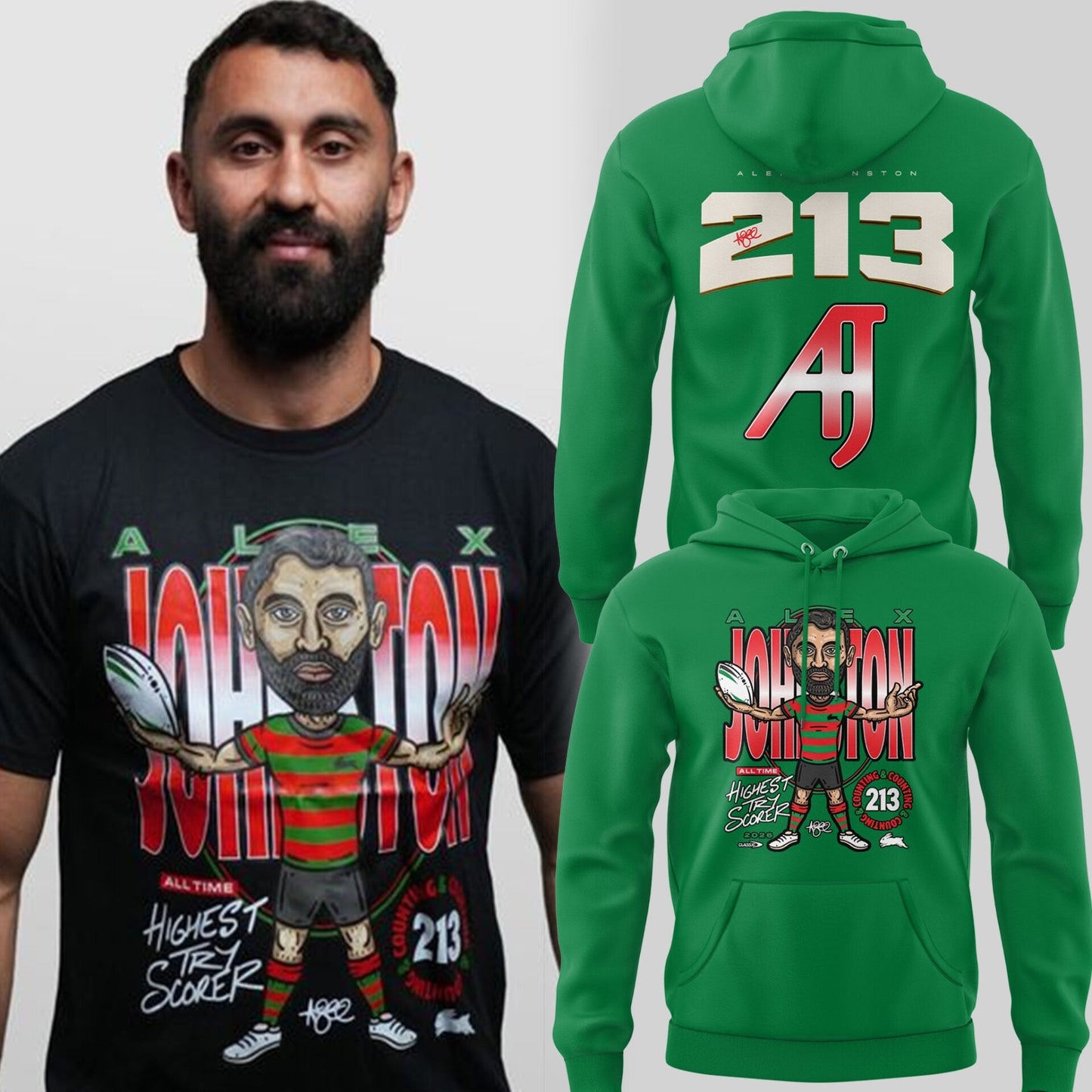Limited Edition Alex Johnston Record Breaker Hoodie