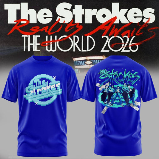 The Strokes – Reality Awaits Tour 2026 Edition Tee