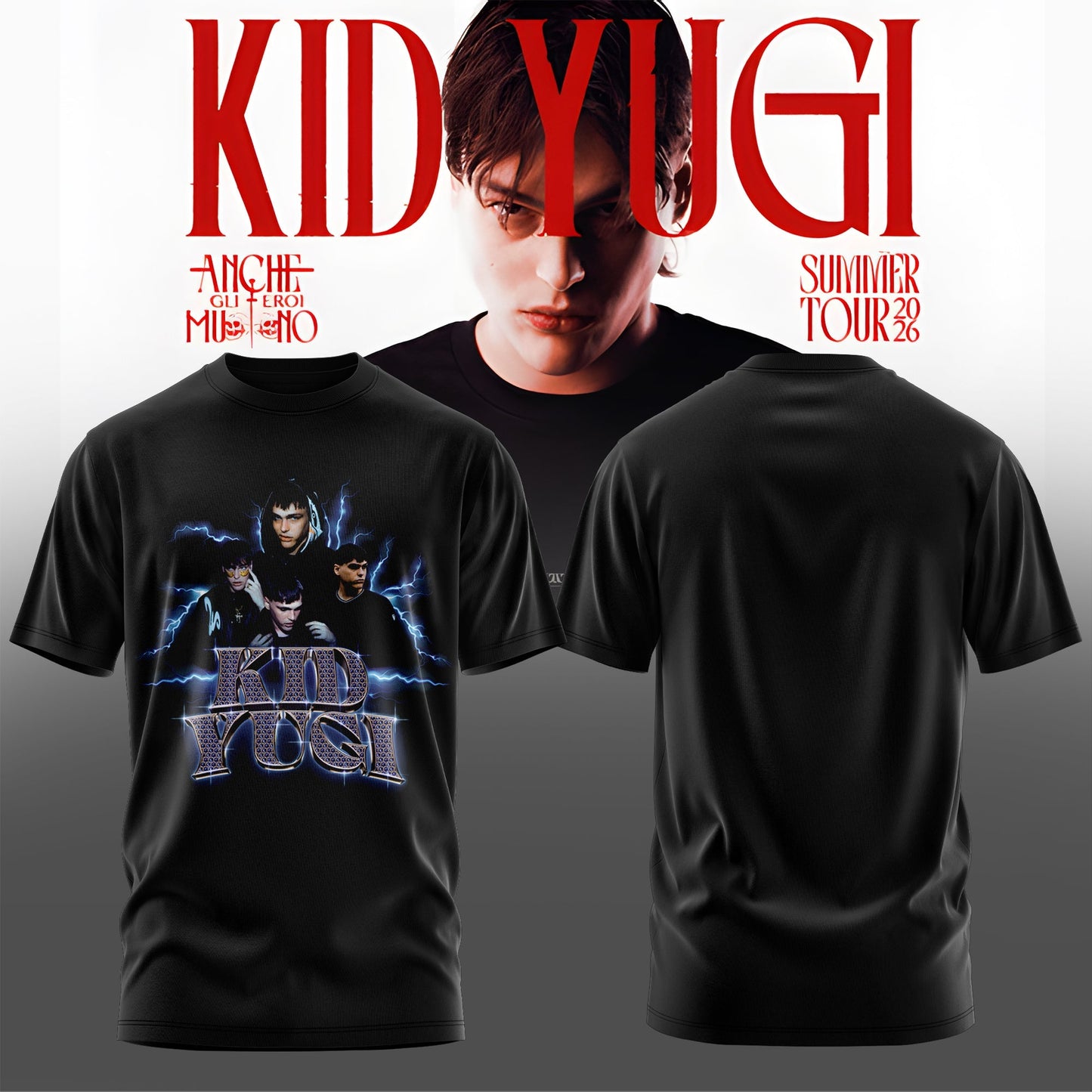 Kid Yugi – Summer Tour 2026 Limted Tshirt