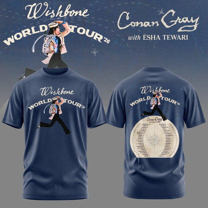 Conan Gray: Wishbone World Tour 2026 Limited T-Shirt