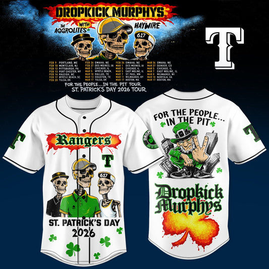 Texas Rangers x Dropkick Murphys St. Patrick™s Day 2026 Tour