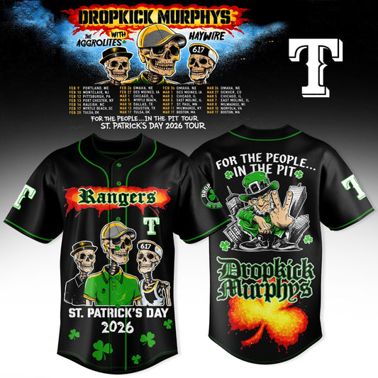 Texas Rangers x Dropkick Murphys St. Patrick™s Day 2026 Tour