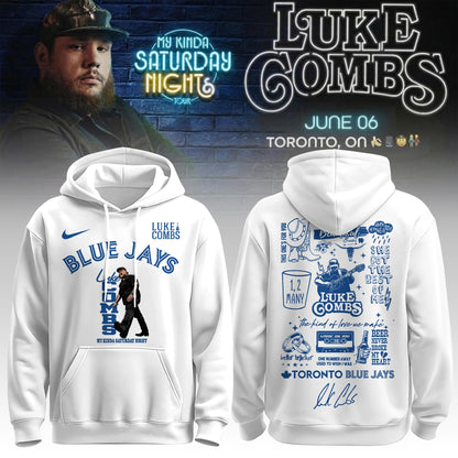 Toronto Blue Jays x LC My Kinda Saturday Night Tour 2026 Limited Edition Hoodie