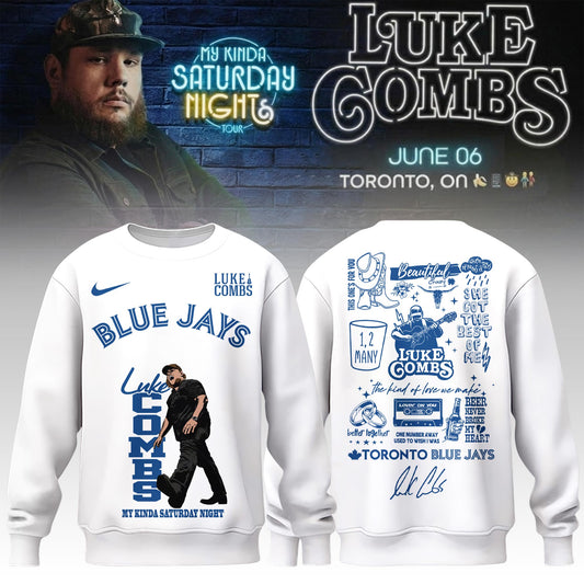 Toronto Blue Jays x LC My Kinda Saturday Night Tour 2026 Limited Edition Sweatshirt