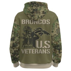 Denver Broncos - Veteran Day 2025 Hoodie Limited Edions