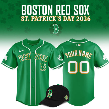 Boston Red Sox 2026 St. Patrick’s Day Limited Edition Jersey