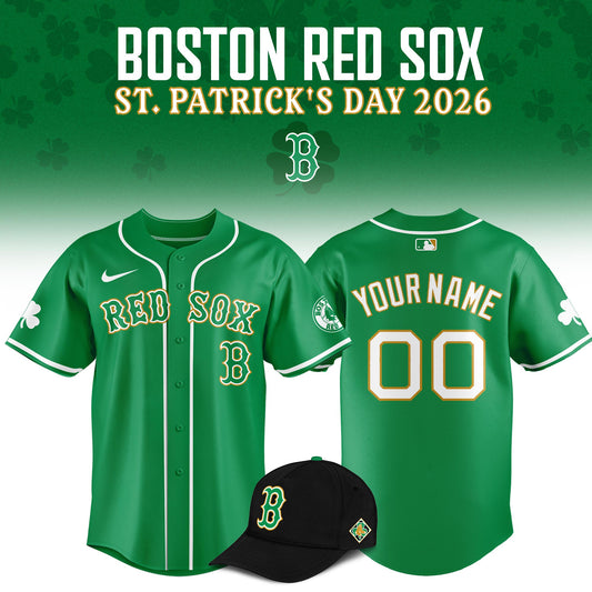 Boston Red Sox 2026 St. Patrick’s Day Limited Edition Jersey
