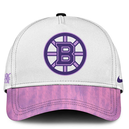 Boston Bruins x Hockey Fights Cancer Hoodie Limited Edition