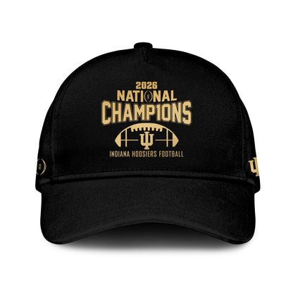 Indiana Hoosiers National Champions 2025/26 Hoodie Gold Limited Edition + Selling Out Fast