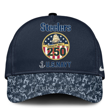 Pittsburgh Steelers Navy 250th Birthday Hoodie Limited Edions