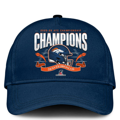 Denver Broncos 2025 AFC Conference Champions Hoodie