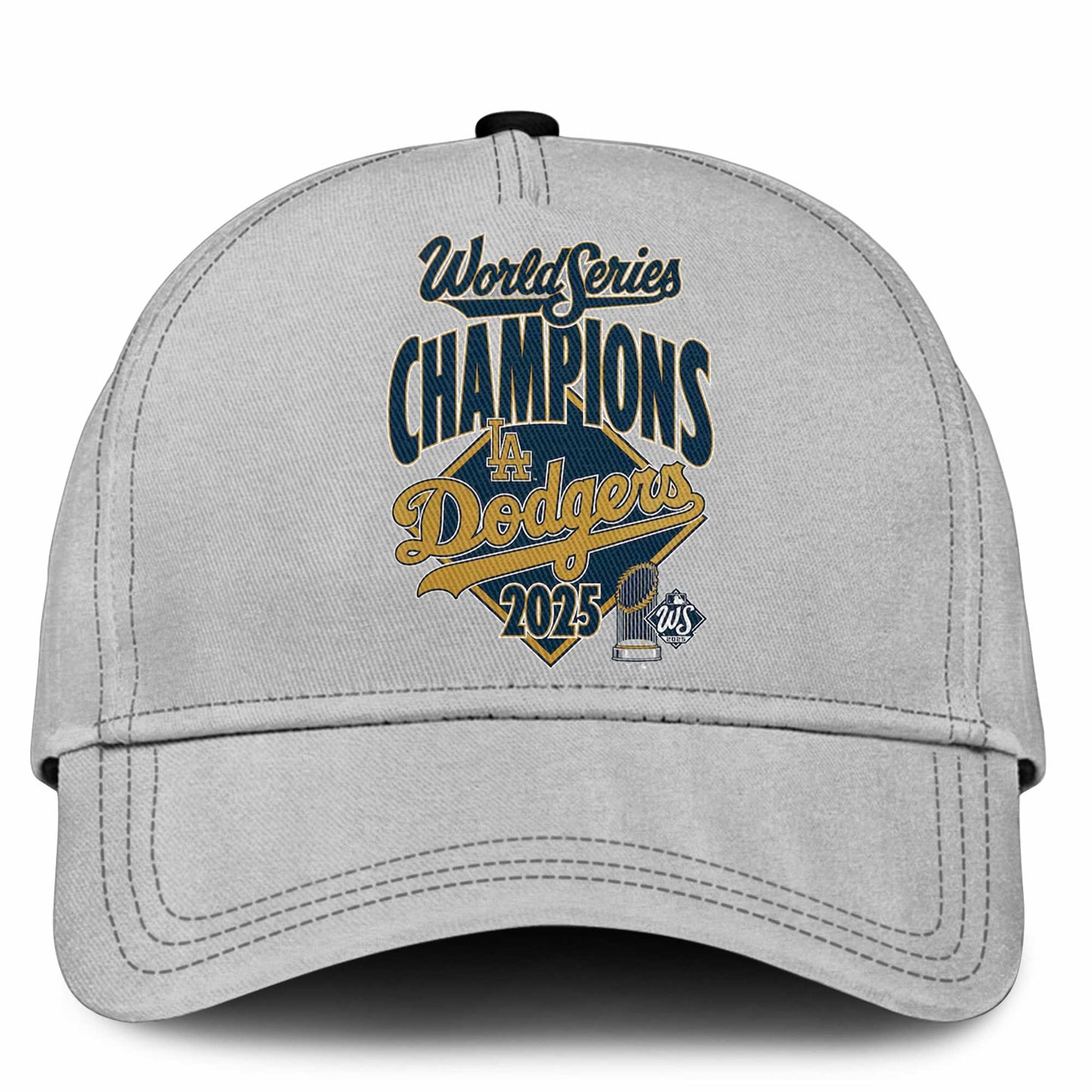 Los Angeles Dodgers Back to Back 2025 World Series Champions Combo Blue Shirt