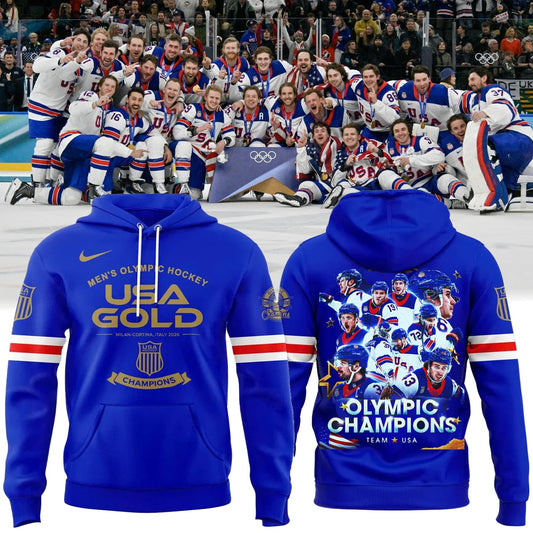 USA Men™s National ICE Hockey Team 2026 Olympic Exclusive Hoodie