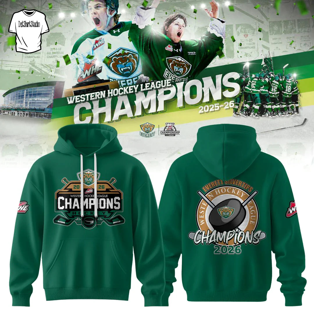 Everett Silvertips Champions WHL 2026 Limited Edition + Selling Out Fast
