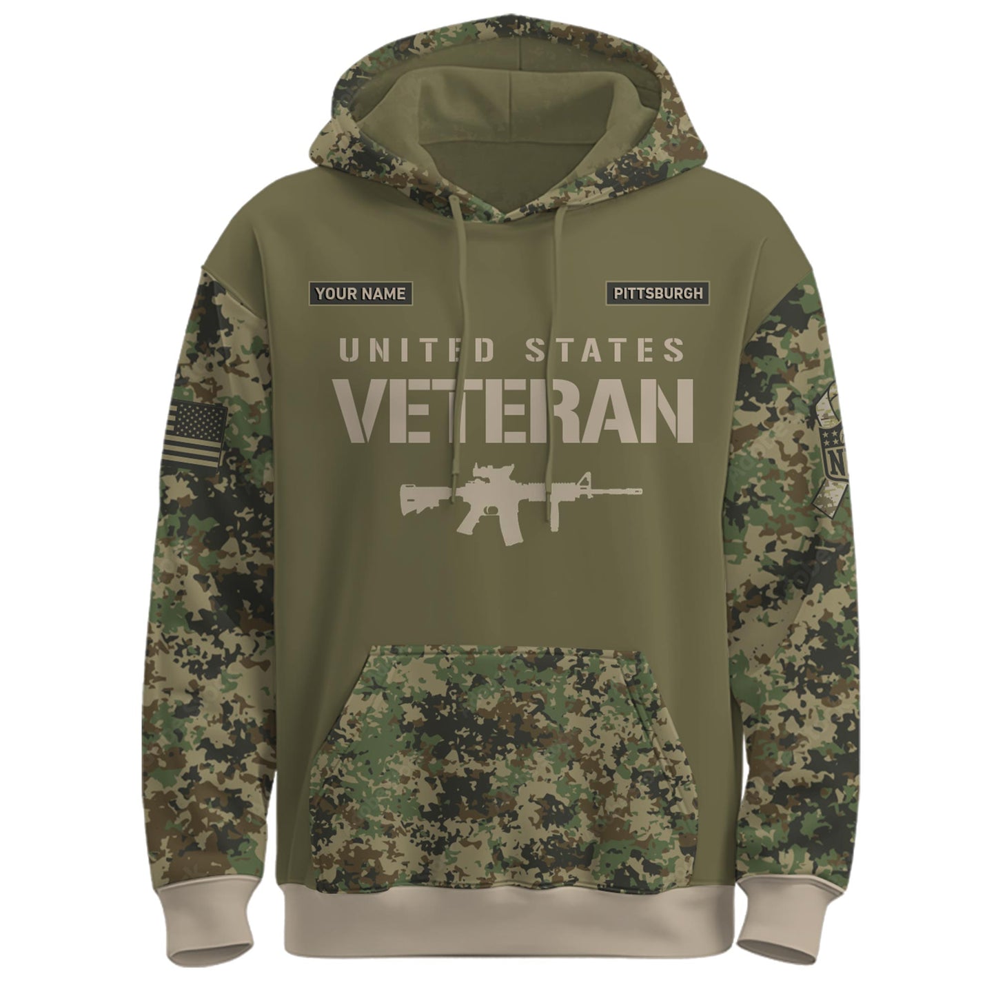 Pittsburgh Steelers - Veteran Day 2025 Hoodie Limited Edions