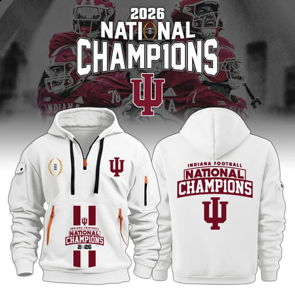 I Hoosiers National Champions 2025/26 Hoodie Gold Limited Edition + Selling Out Fast