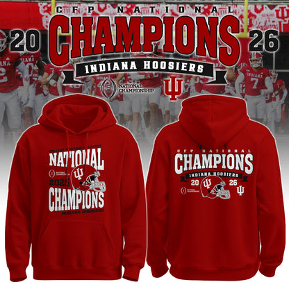 Indiana Hoosiers National Champions 2025/26 Hoodie