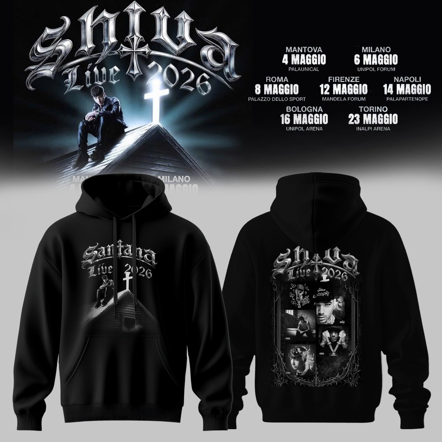 LIMITED SANTANA SHIVA 2026 COLLECTION – HOODIE