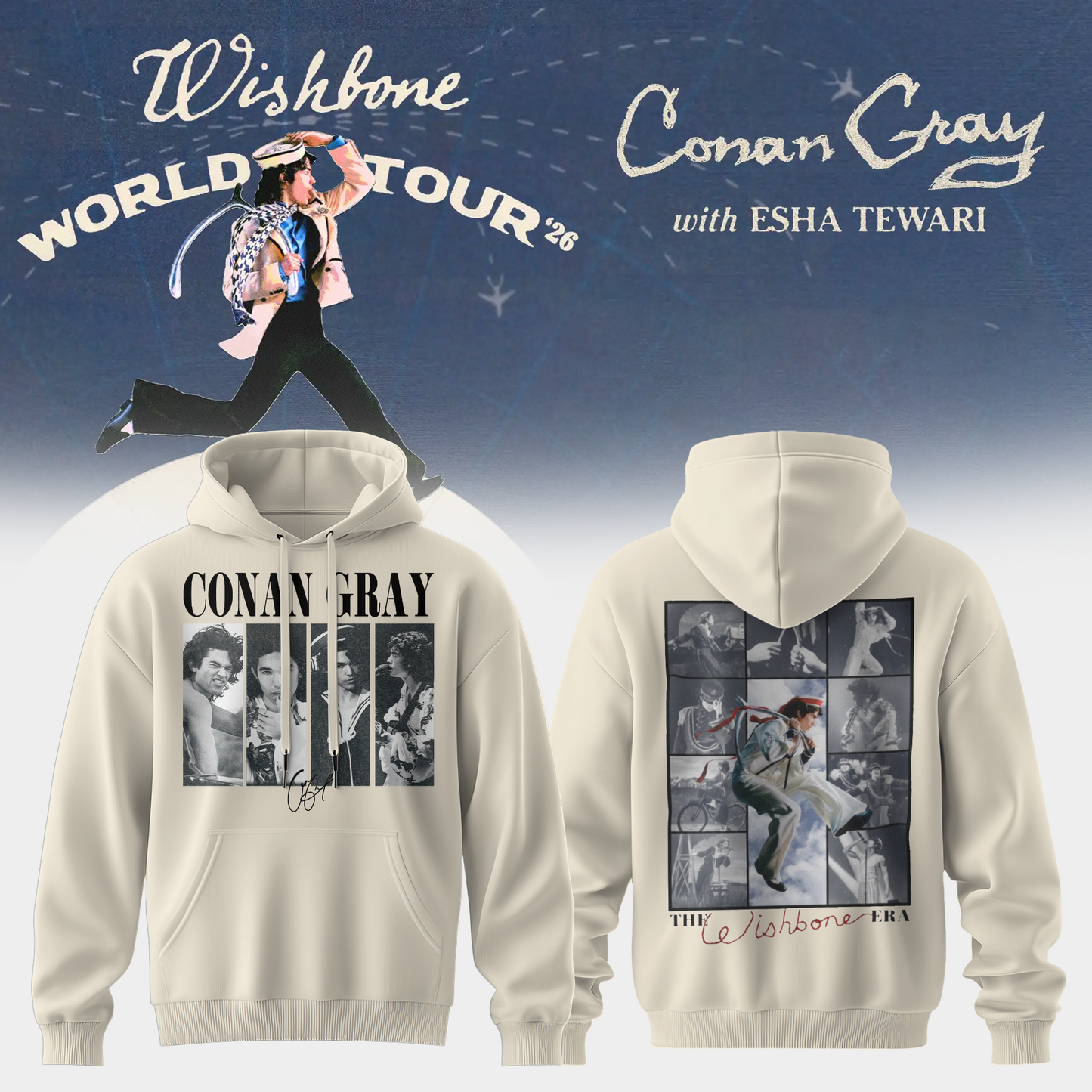 Conan Gray: Wishbone World Tour 2026 Limited Hoodie