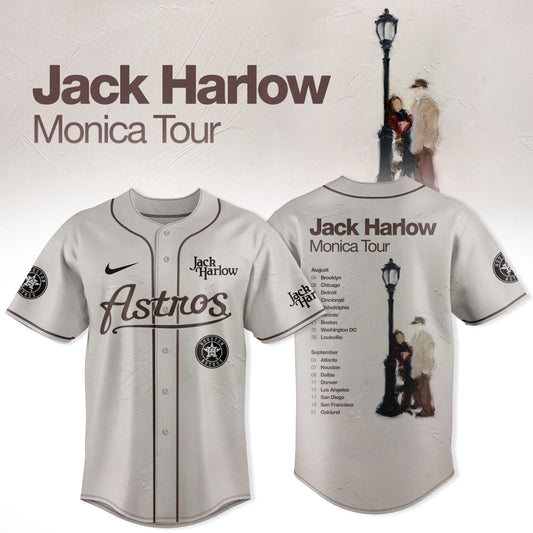 Houston Astros - Jack Harlow Monica Tour x Baseball Limited Jersey