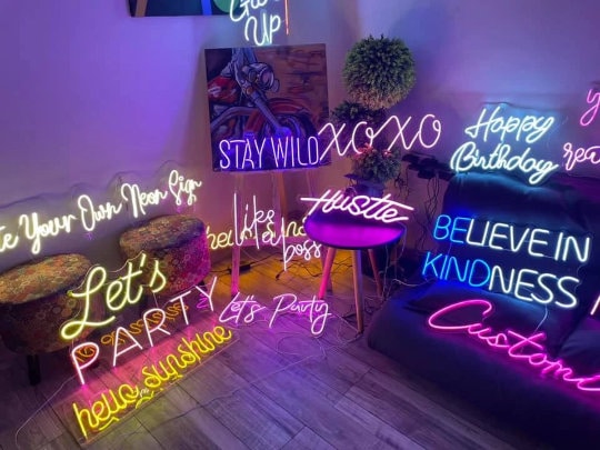 Custom Neon Sign | Aesthetic Neon Sign | Personalized Gifts | Wedding Sign | Wedding Neon Signs  | Custom Gift | Home & Wall Decor | Gifts