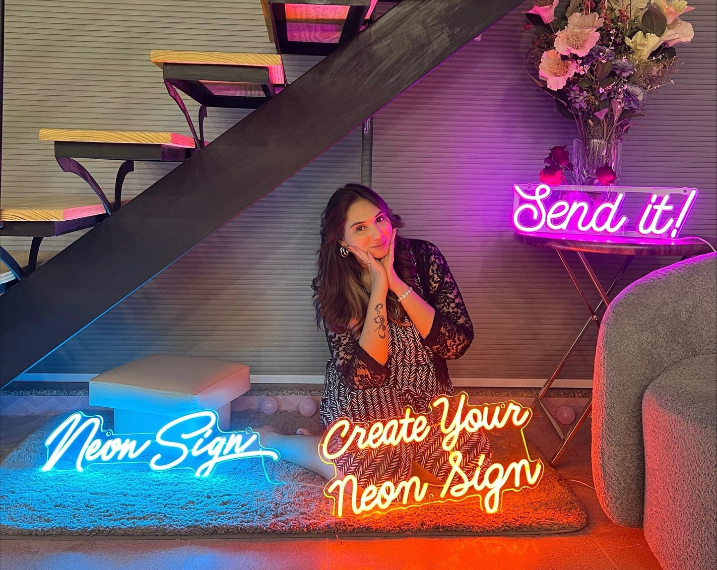 Custom Neon Sign | Aesthetic Neon Sign | Personalized Gifts | Wedding Sign | Wedding Neon Signs  | Custom Gift | Home & Wall Decor | Gifts