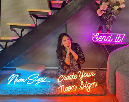 Custom Neon Sign | Aesthetic Neon Sign | Personalized Gifts | Wedding Sign | Wedding Neon Signs  | Custom Gift | Home & Wall Decor | Gifts