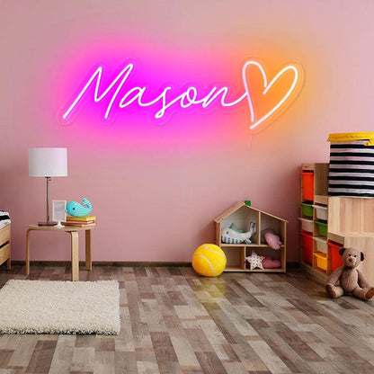 Custom Neon Sign- Multicolor Personalized LED Wall Light for Bedroom, Business, Parties & Events