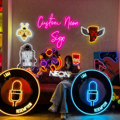 Custom Neon Sign, Neon Sign, Personalized, Gifts for him, Gifts for her, Wedding Sign, Wedding Gift, Wedding Decor, Unique Gift, Home Decor
