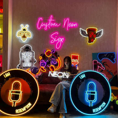 Custom Neon Sign, Neon Sign, Personalized, Gifts for him, Gifts for her, Wedding Sign, Wedding Gift, Wedding Decor, Unique Gift, Home Decor